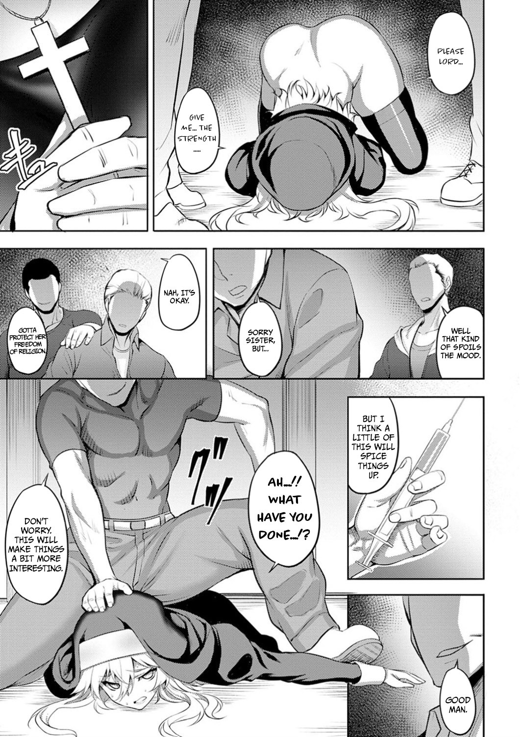 Hentai Manga Comic-The Slut Saint-Read-9